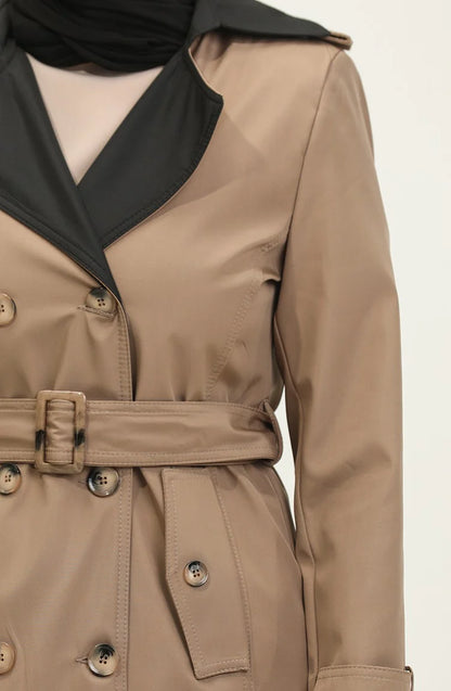 Trench-coat de saison pour femme